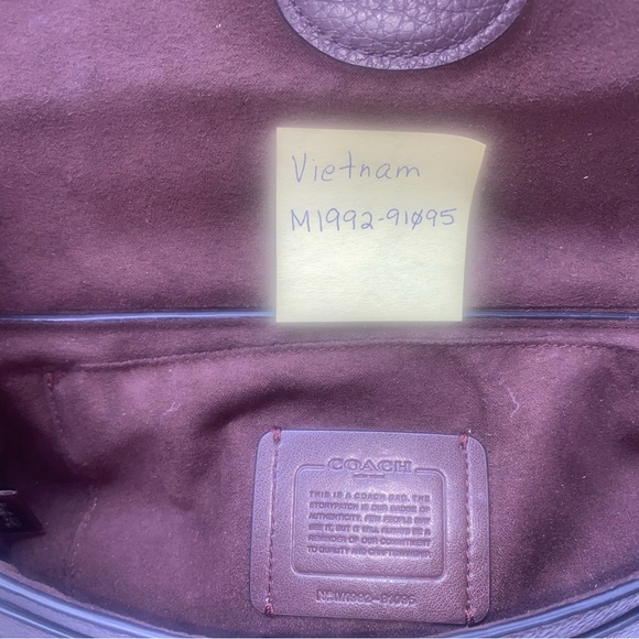 Coach Jade Medium Envelope Crossbody Bag EUC - Picture 13 of 16